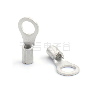 O形无绝缘端子 镀锡 螺栓孔径4.3 接线0.5-1.5mm²(22-16AWG)